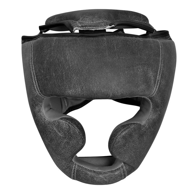 Ultimate - Antique - Gray Series Head Guard - Genuine Leather