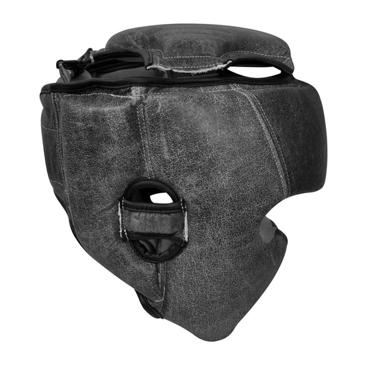 Ultimate - Antique - Gray Series Head Guard - Genuine Leather