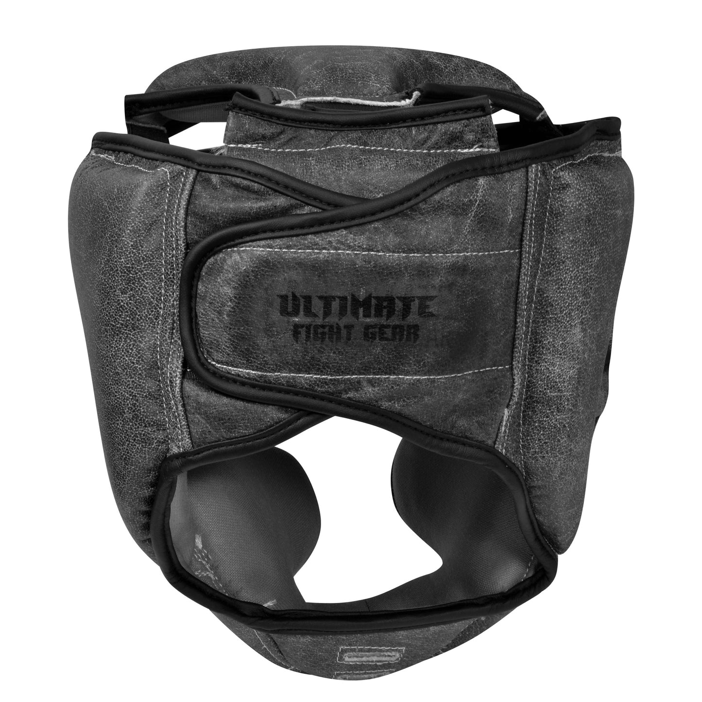 Ultimate - Antique - Gray Series Head Guard - Genuine Leather
