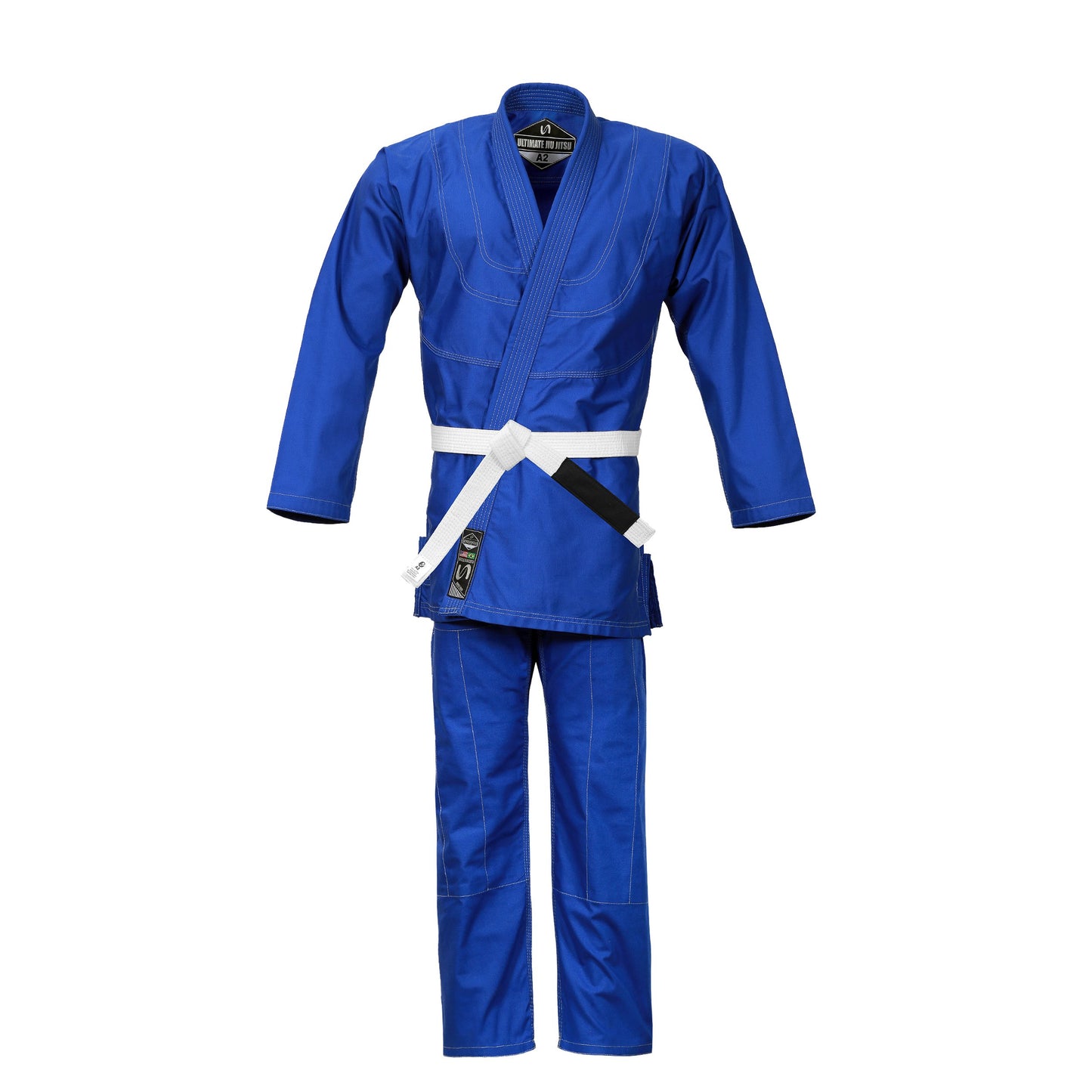 UFG - Summer Ultra-Lite BJJ Kimono Gi Uniform - Very Light Weight 100% Cotton 10oz Canvas (White Belt Included) - Summer Special Edition