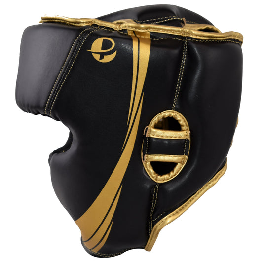 Elite Blackout Head Guard - Ultimate Fight Gear