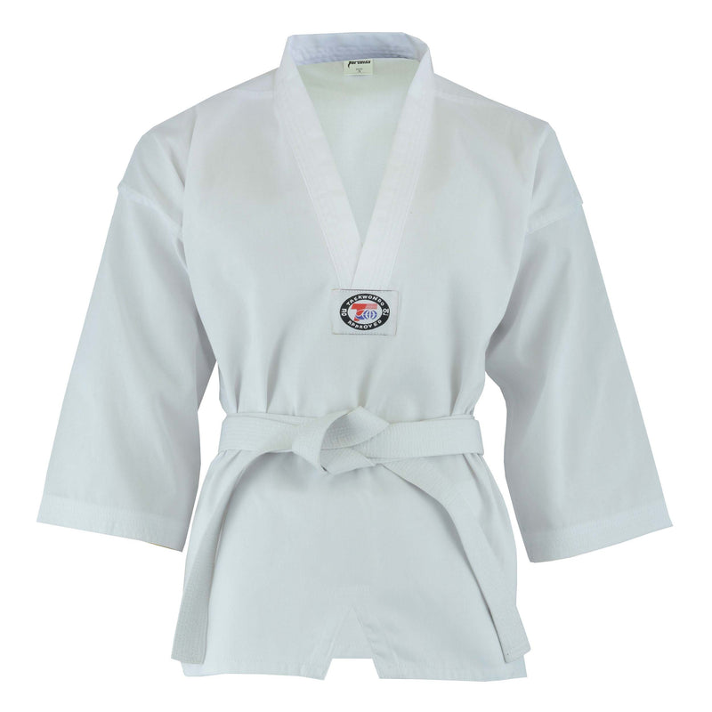 UFG - Taekwondo Uniform - Kids Adults Unisex - (White Belt Included)