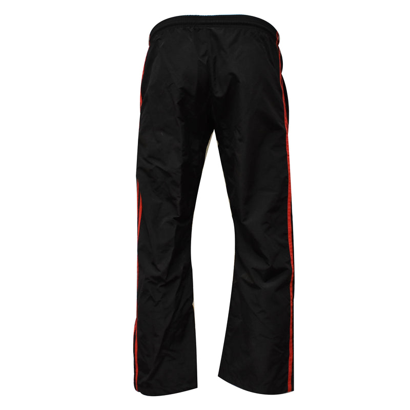 UFG - Demo Karate Pant - Black with Red Strip High Suitable For Karate Boxing MMA Muay Thai Training