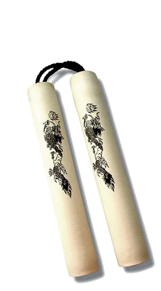 Ultimate Foam Nunchucks Nylon Cord Karate Ninja Martial Arts Train