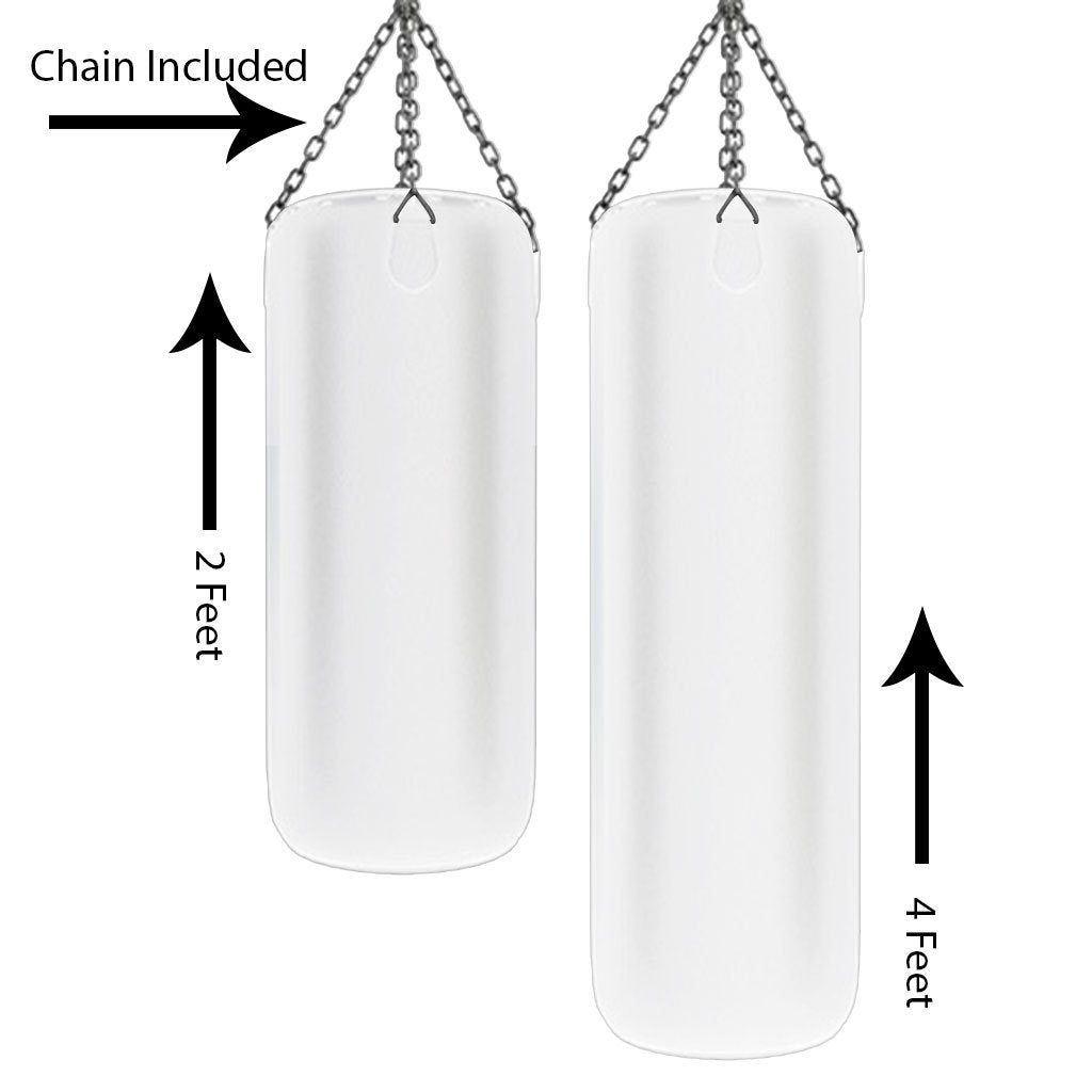 Ultimate - Punching Bag 6FT 4FT & 2FT - Hanging Chain Included - Heavy Shell Empty