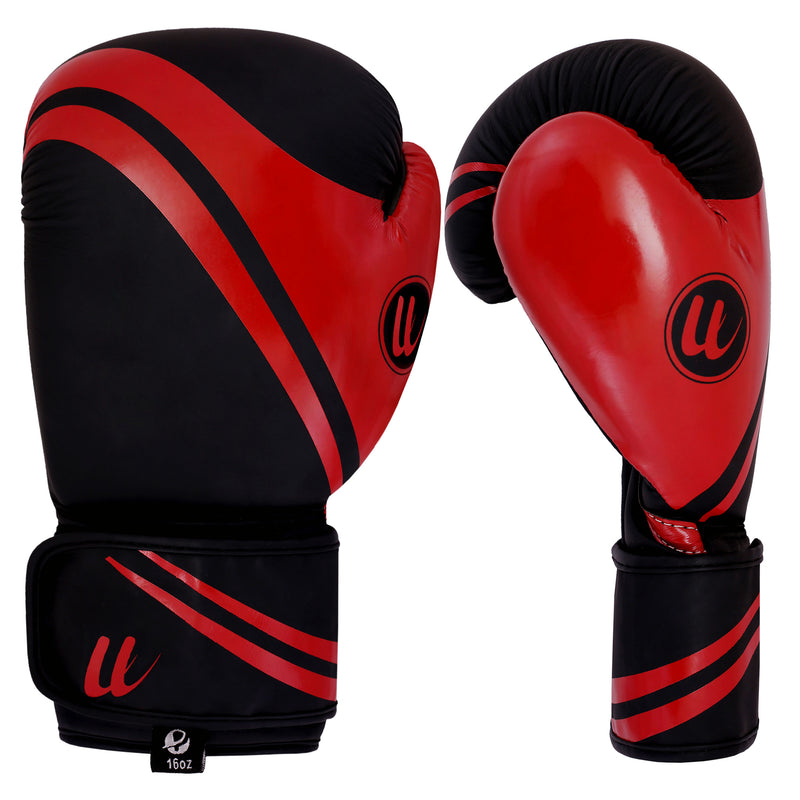 Ultimate - Knockout - Boxing Gloves - MMA Muay Thai Bag Work Training & Fight