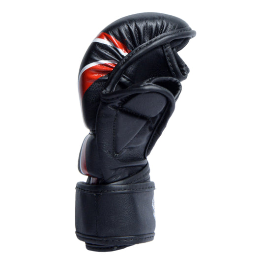 Ultimate - Never Giveup - MMA Sparring Shooter Gloves For Training Bagwork & Fight