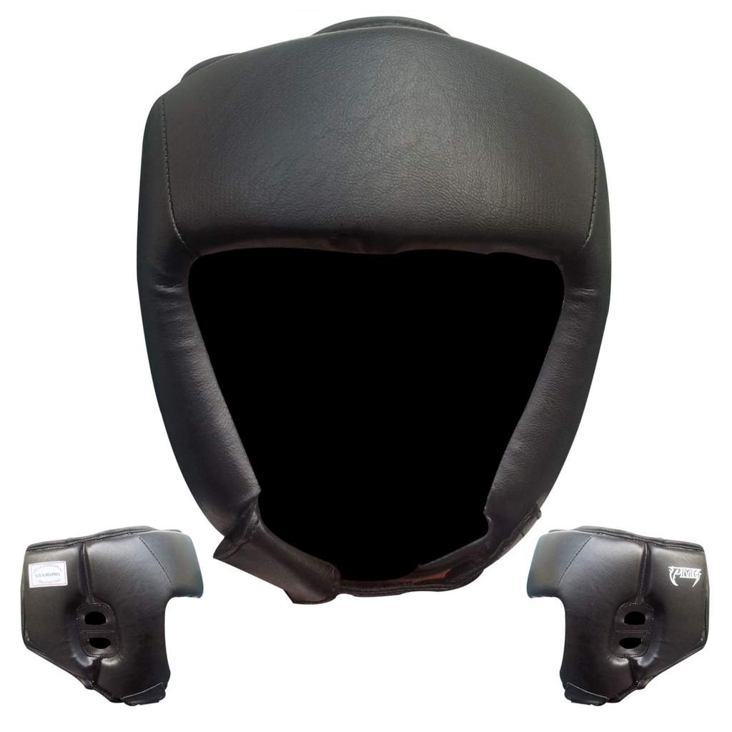 Ultimate - Pro Competition Head Guard - Open Face - Boxing MMA Muay Thai Training
