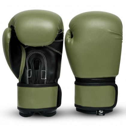 ESSENTIAL BOXING GLOVES SAGE GREEN / BLACK