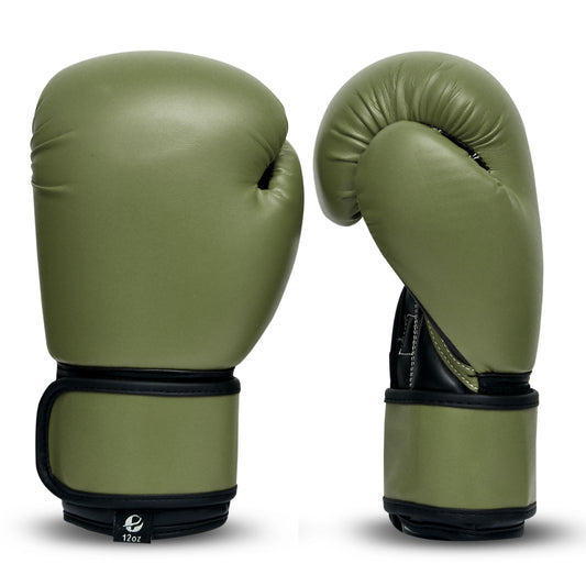 ESSENTIAL BOXING GLOVES SAGE GREEN / BLACK