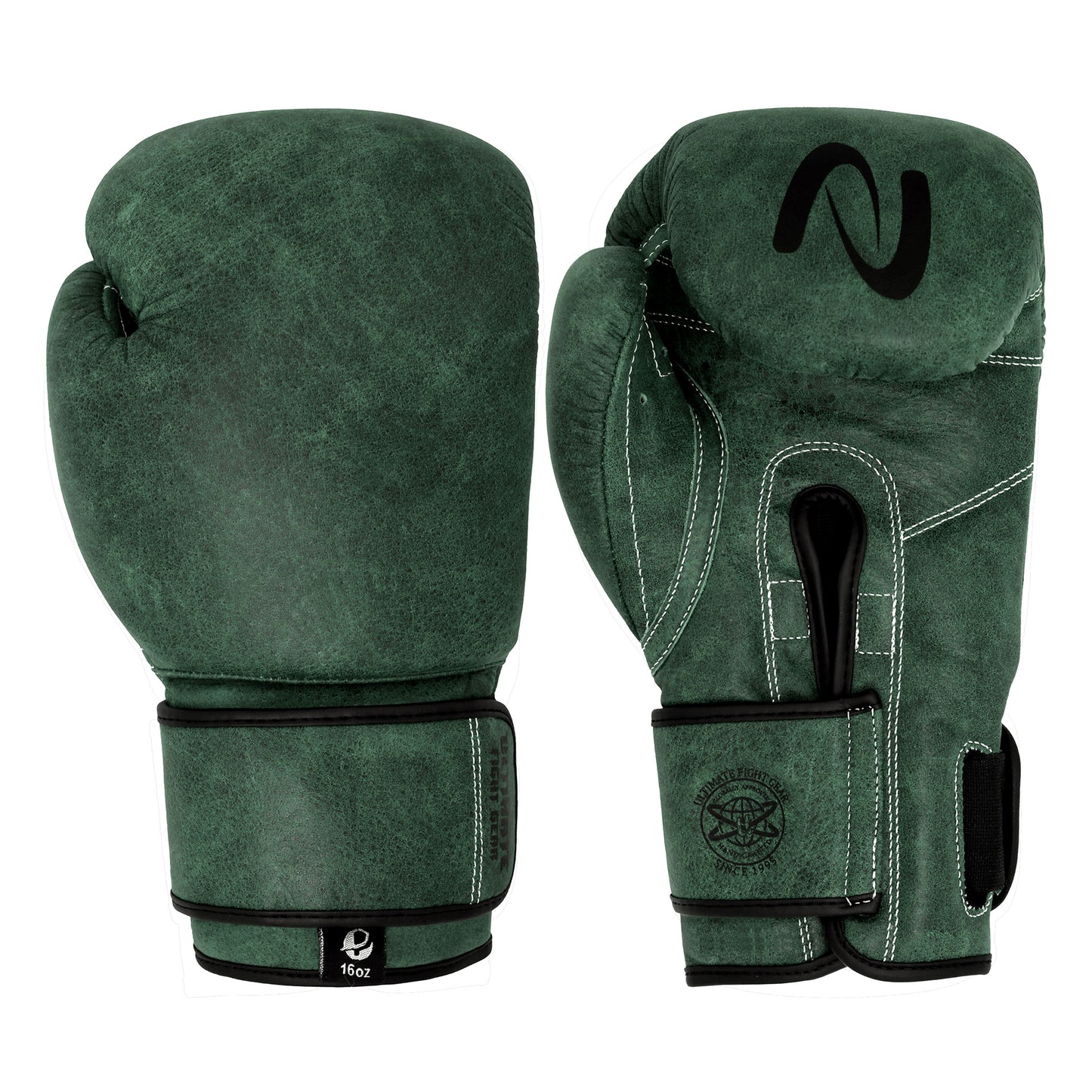 Ultimate - Antique Genuine Leather Hand Crafted - Vintage Pro Boxing Gloves For Training & Fight