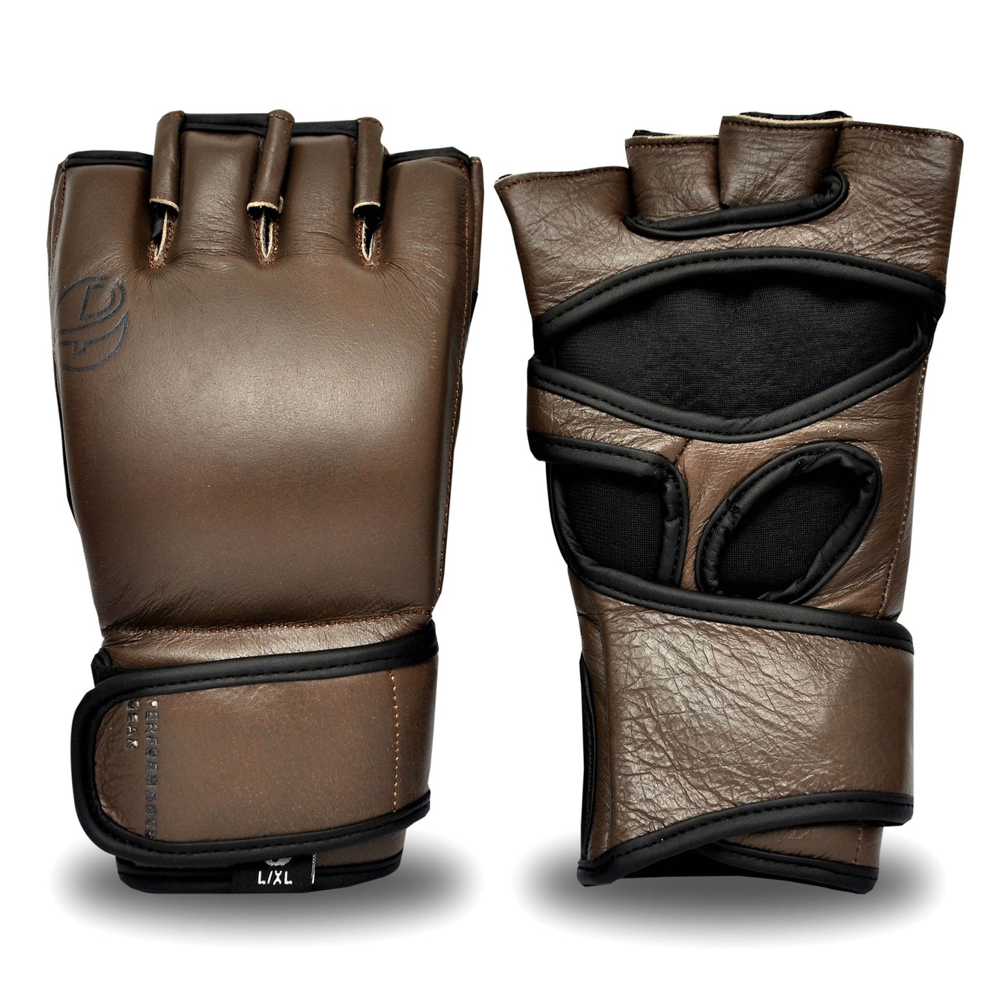 Ultimate - Windsor Series - Vintage Genuine Leather MMA Gloves - Boxing MMA Muay Thai Training & Fight