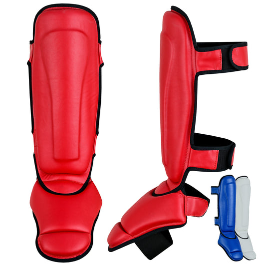 Ultimate - Classic Colored Shin Instep Guard For Boxing MMA Muay Thai Training