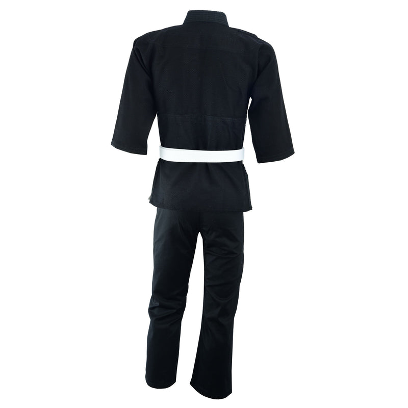UFG - Judo Single Weave Kids Adults Unisex Karate Gi Uniform - (Belt Included)