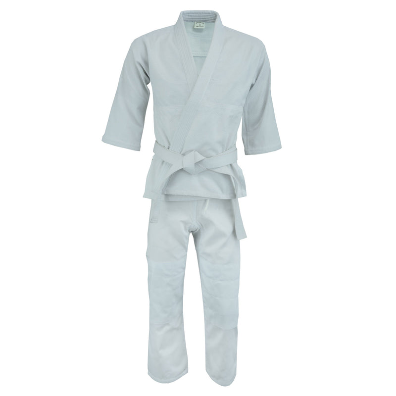 UFG - Judo Single Weave Kids Adults Unisex Karate Gi Uniform - (Belt Included)