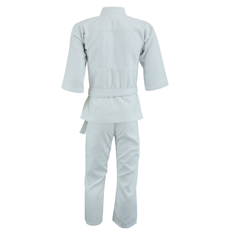 UFG - Judo Single Weave Kids Adults Unisex Karate Gi Uniform - (Belt Included)