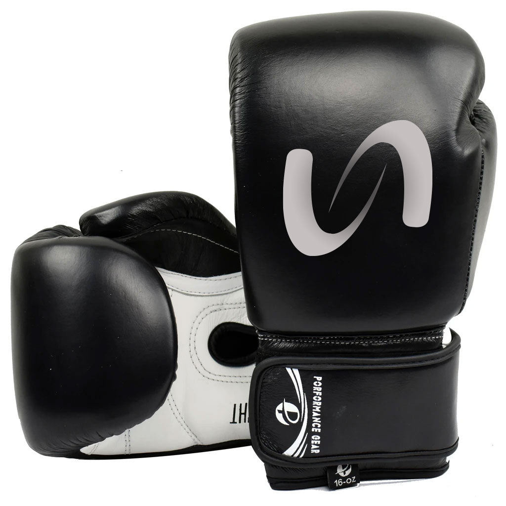 Ultimate - Pro Fight Boxing Gloves (Genuine Leather) Ideal For Boxing Competion