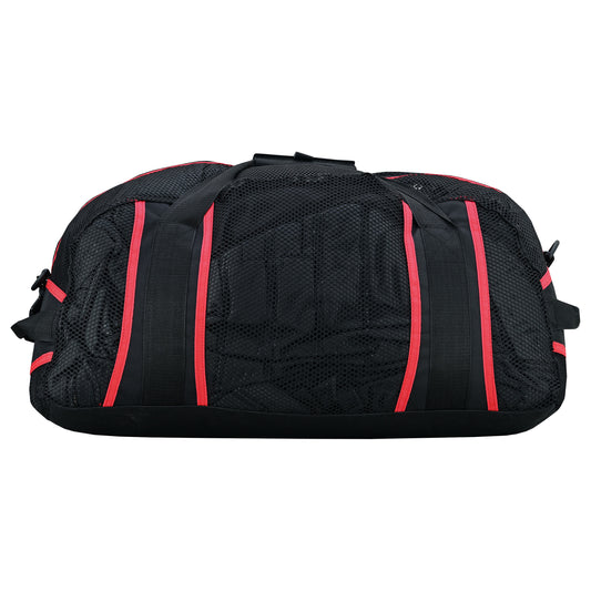 MESH BAG RED/BLACK