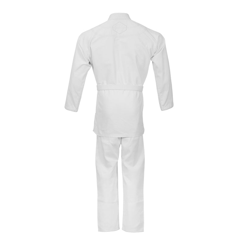 UFG - Essential Brazilian Jiu-Jitsu Kimono BJJ Gi Uniform - Unisex Kids Adults (White Belt Included)