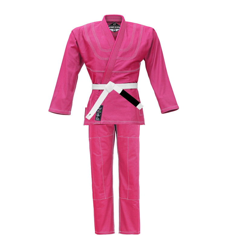 UFG - Ultra Light Female Colored BJJ Gi - Brazilian Jiujitsu Uniform - Premier Edition