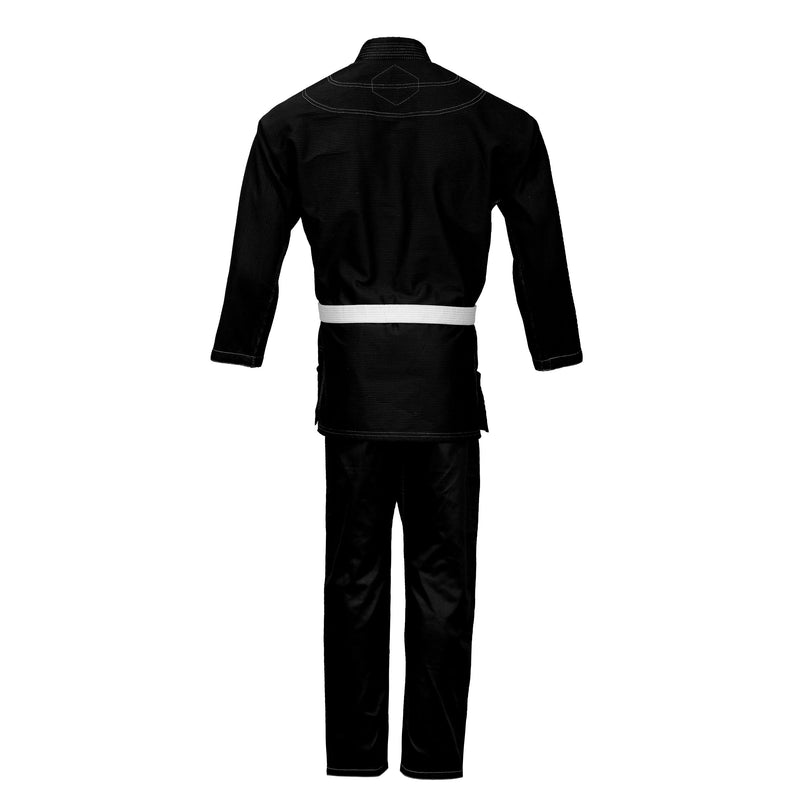 UFG - Essential Brazilian Jiu-Jitsu Kimono BJJ Gi Uniform - Unisex Kids Adults (White Belt Included)