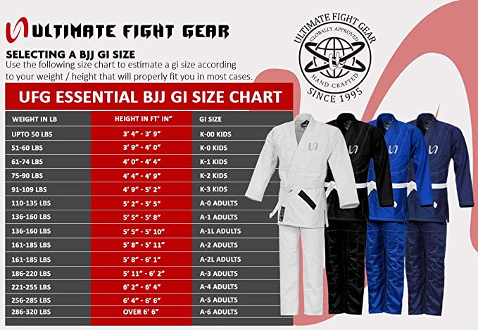 UFG-ULTIMATE ELEGANTO BRAZILIAN JIU JITSU GI