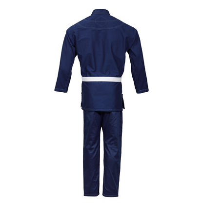 UFG - Essential Brazilian Jiu-Jitsu Kimono BJJ Gi Uniform - Unisex Kids Adults (White Belt Included)