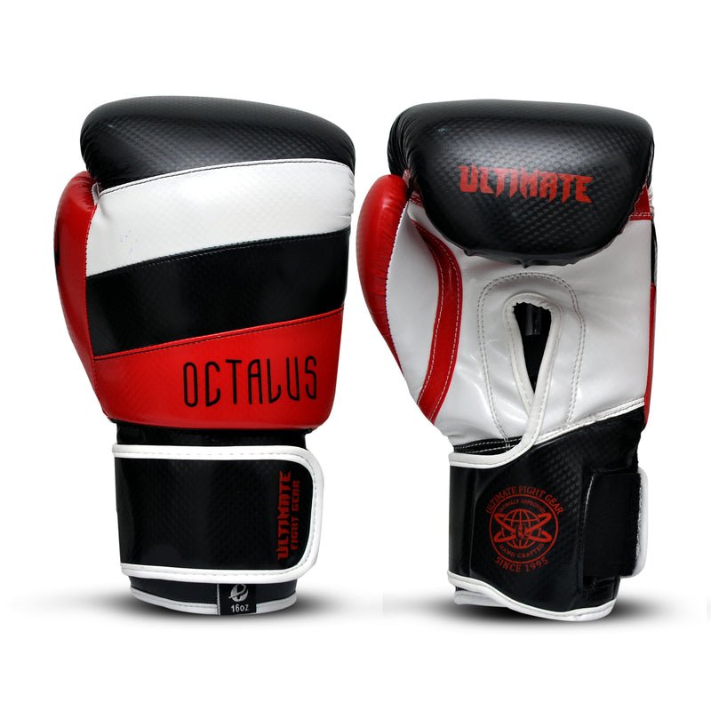 Ultimate - Octalus - Pro Boxing Gloves MMA Muay Thai Bag Work Heavy Duty