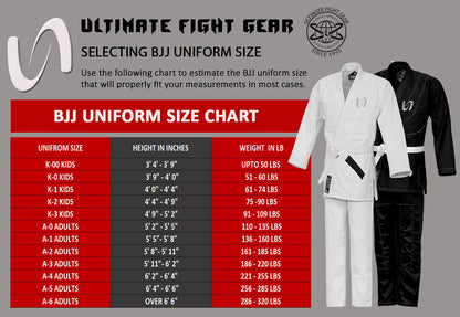 UFG - Brazilian Jiu-Jitsu Gi - Inner Sublimation of USA Flag