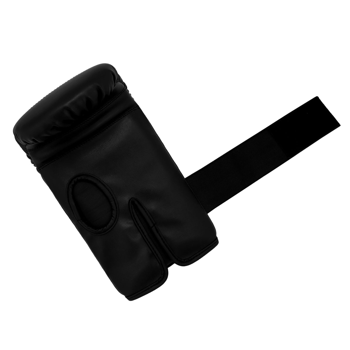 Ultimate - Classic Bag Mitt All Black Bagwork Gloves For Boxing MMA Muay Thai Training