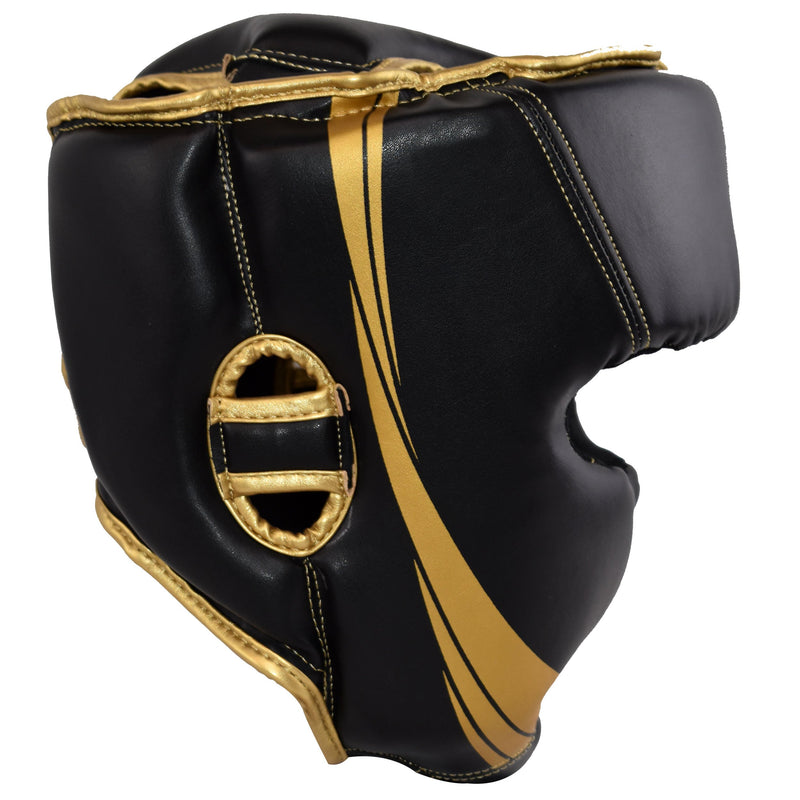 Elite Blackout Head Guard - Ultimate Fight Gear 