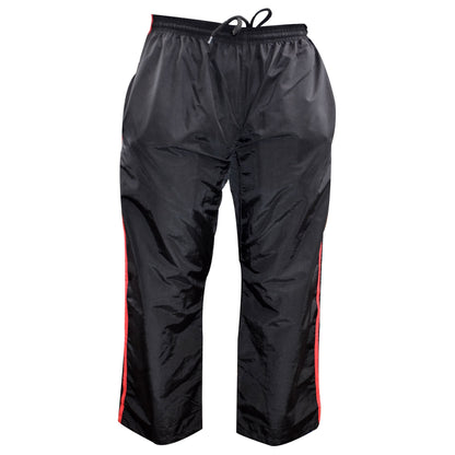 UFG - Demo Karate Pant - Black with Red Strip High Suitable For Karate Boxing MMA Muay Thai Training