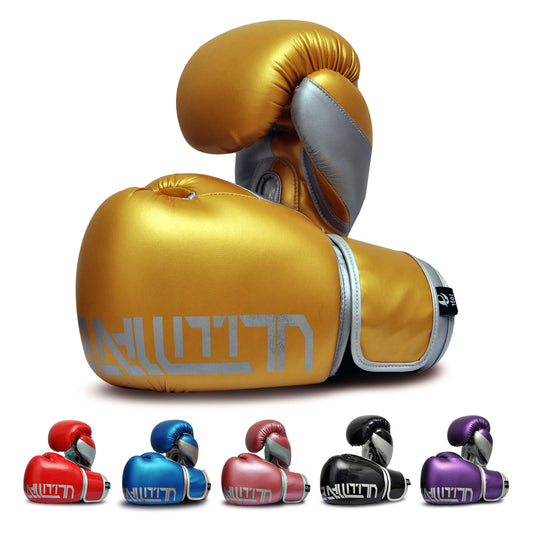 Ultimate - Pro Boxing Gloves Training and Fight - MMA Boxing Muay Thai - Super Shinning Flourcent Colors