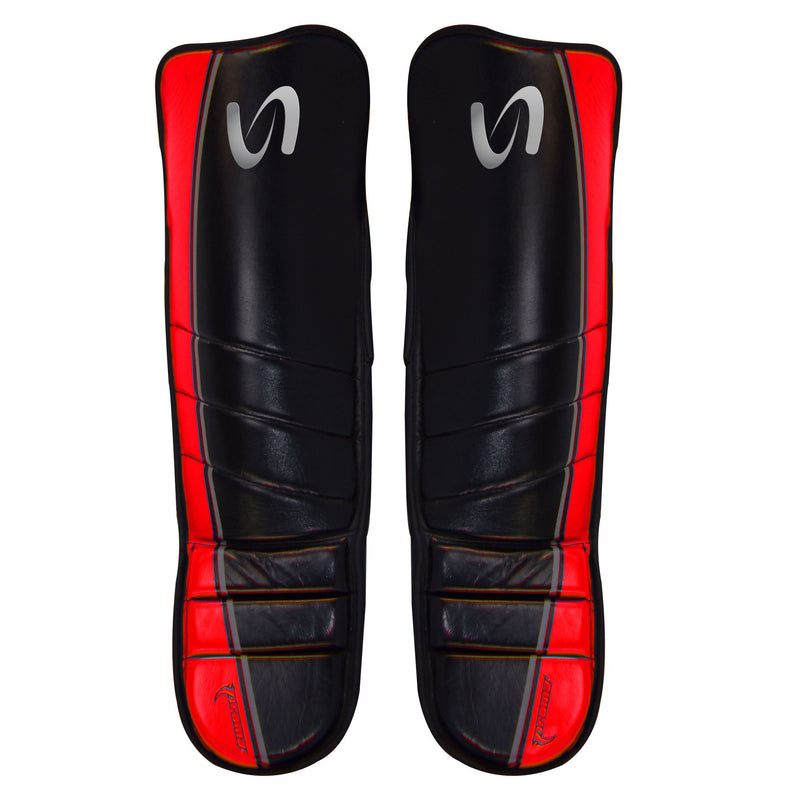 Ultimate - Cobra Shin Instep Guard Genuine Leather For Boxing MMA Muay Thai Training