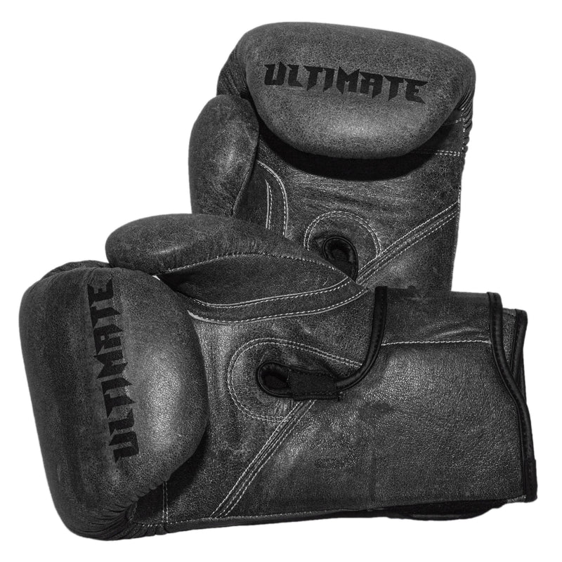 Ultimate - Antique - Gray Series Boxing Gloves - Genuine Leather