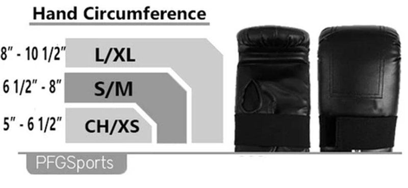 Ultimate - Classic Bag Mitt All Black Bagwork Gloves For Boxing MMA Muay Thai Training