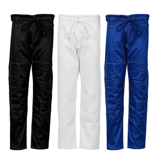 UFG - Brazilian Jiu Jitsu BJJ Kimono Pants Kids Adults Unisex- Pre-Shrunk Tailored Fit Triple Stitched Light Weight