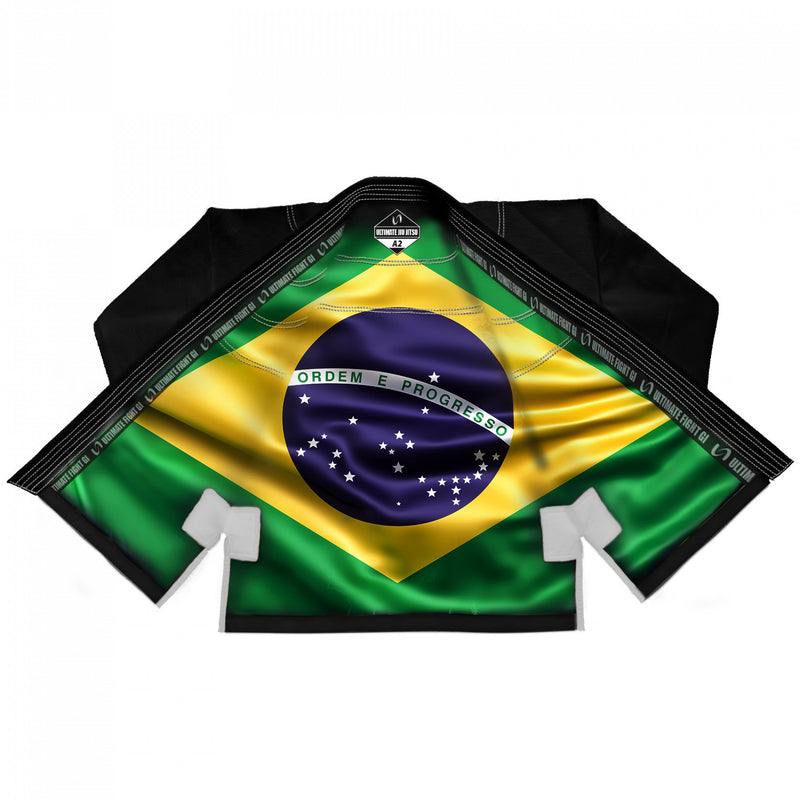 UFG - Brazilian Jiu Jitsu Gi - Inner Sublimation of Brazil Flag