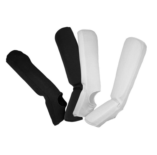 Ultimate - Cloth Shin Instep Guard For Karate TKD MMA Kickboxing Combat Training