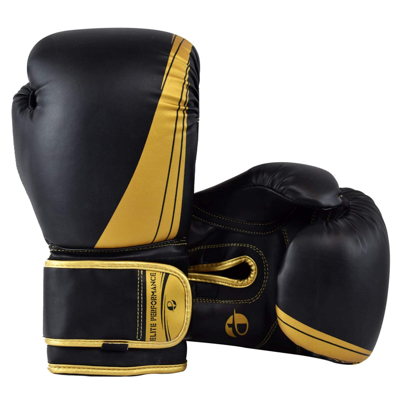 Elite Blackout Boxing Gloves - PFGSports