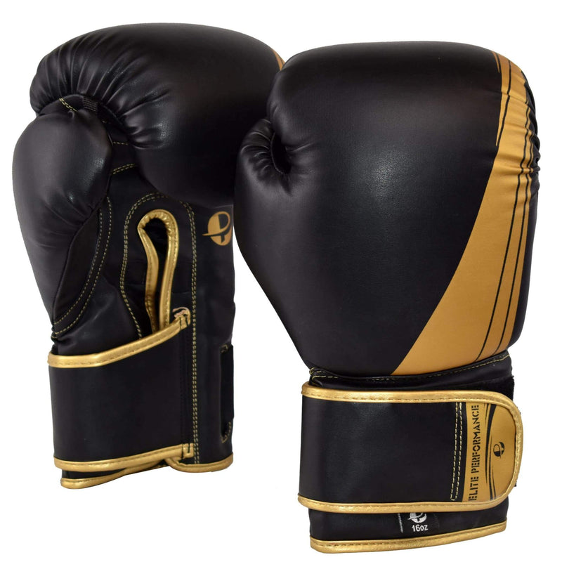Elite Blackout Boxing Gloves - PFGSports