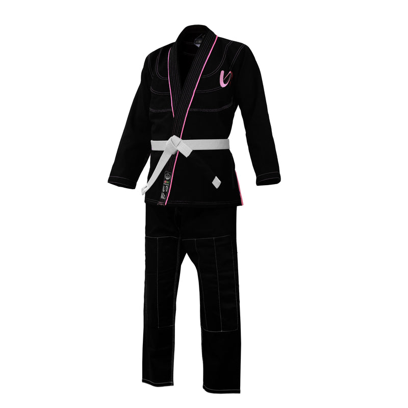 UFG - Female Essential Brazilian Jiu Jitsu Kimono BJJ Gi Uniform - Special Edition For Female - Kids Adults