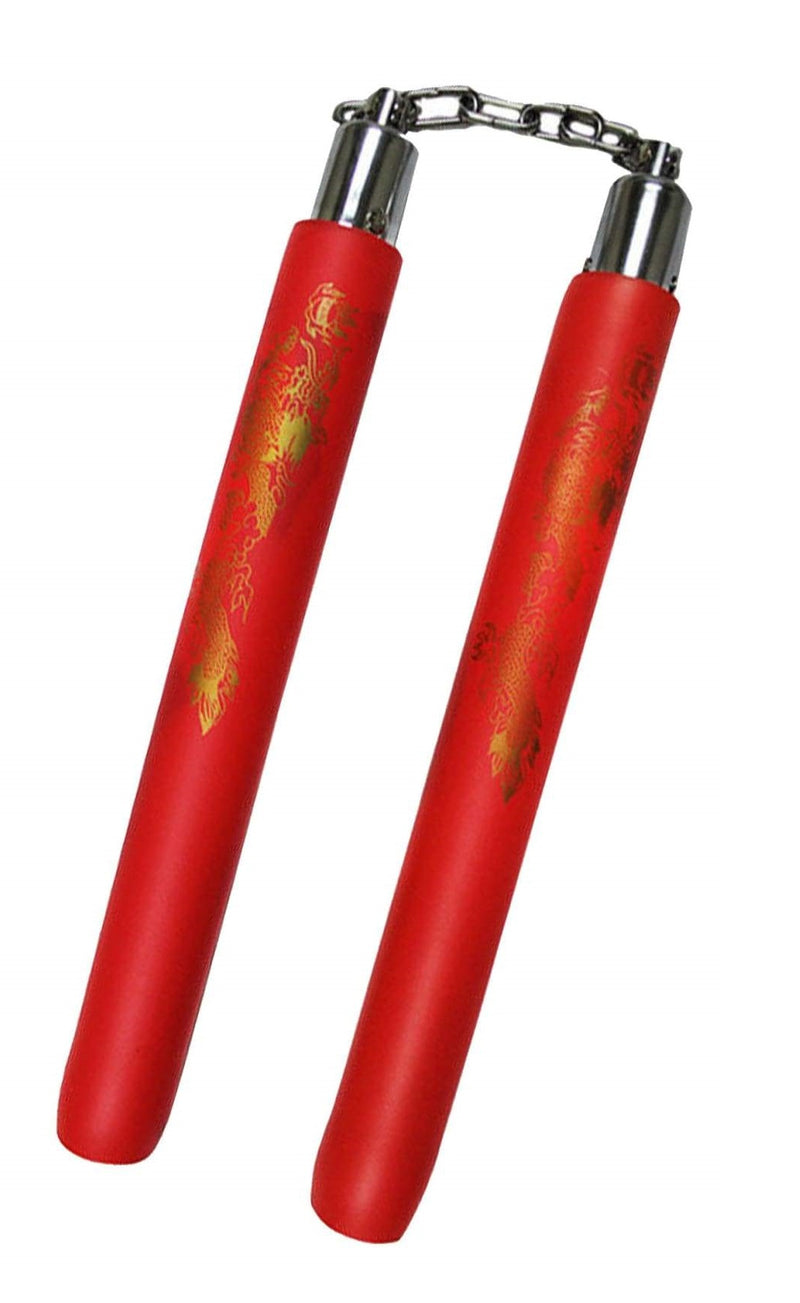 Ultimate - Foam Nunchucks Metal Link - Karate Ninja Martial Arts Training