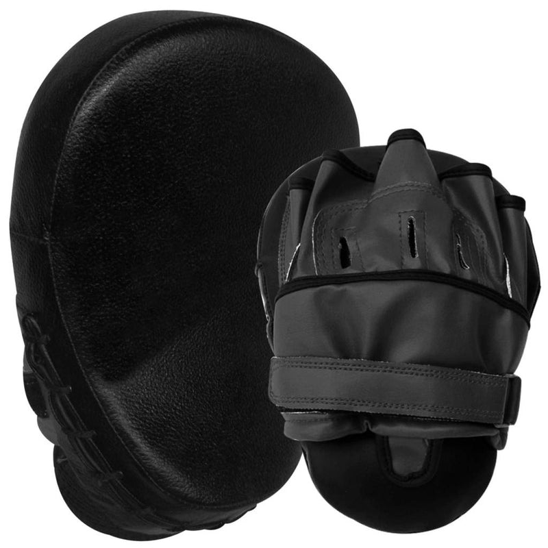Ultimate GL Focus Pads Genuine Leather for Boxing MMA Muay Thai Training Men s Black