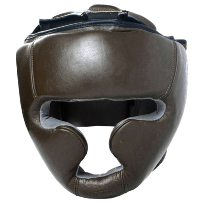 Ultimate - Windsor Series - Vintage Genuine Leather Head Guard For Boxing MMA Muay Thai