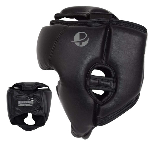 Ultimate - Midnight Head Gear Guard For Boxing MMA Muay Thai Training