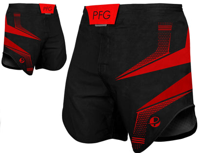 Fight Short Red / Black - Ultimate Fight Gear 