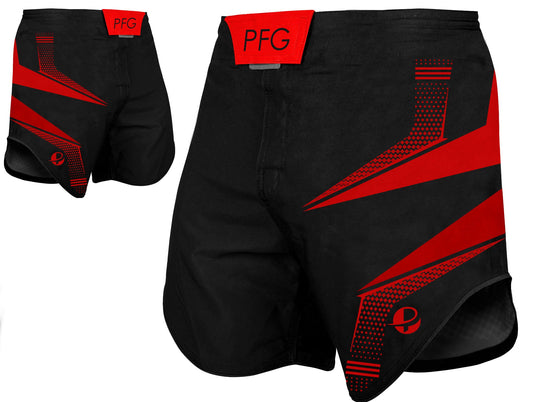 Fight Short Red / Black - Ultimate Fight Gear 