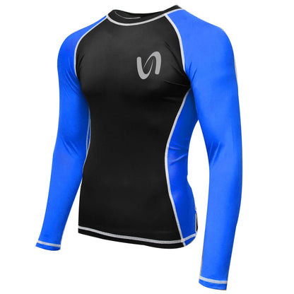 Ultimate - Long Sleeve Ranking Unisex Rashguard 4-Way Stretchable Shirt - MMA Boxing Muay Thai