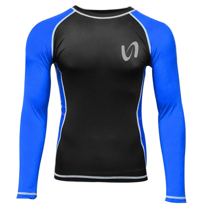 Ultimate - Long Sleeve Ranking Unisex Rashguard 4-Way Stretchable Shirt - MMA Boxing Muay Thai